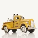 AJ110 1926 Pennzoil Tow Truck Yellow Metal Handmade 